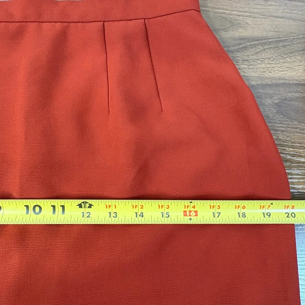 Oleg Cassini vibrant burnt